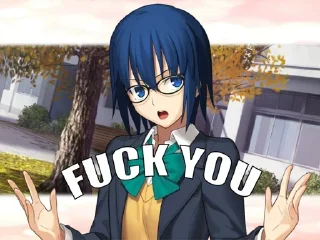 🖕 emoji Abols tsukihime pack Telegram sticker 12 of 17