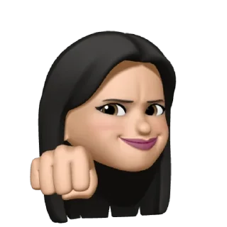 👸 emoji Memoji di ker👸🏻 @baciodigiuda Telegram sticker 20 of 47