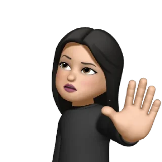 👸 emoji Memoji di ker👸🏻 @baciodigiuda Telegram sticker 8 of 47