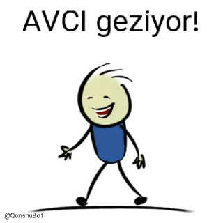 🚶‍♂️ emoji AVCI @Qonshubot Telegram sticker 10 of 31