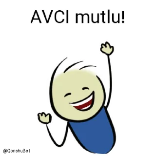 😄 emoji AVCI @Qonshubot Telegram sticker 12 of 31