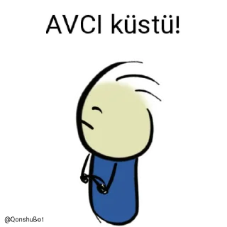 😒 emoji AVCI @Qonshubot Telegram sticker 13 of 31