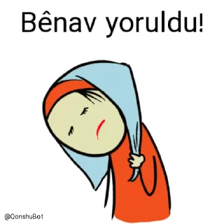 😣 emoji Bênav @Qonshubot Telegram sticker 9 of 31