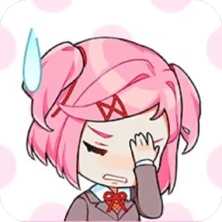 😫 emoji Нацуки😸 Telegram sticker 13 of 101