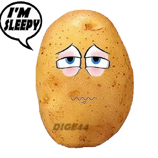 🥱 emoji @STIKERFORALL 🏴󠁧󠁢󠁥󠁮󠁧󠁿POTATOES Telegram sticker 11 of 35
