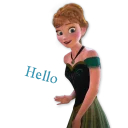Sticker from Frozen