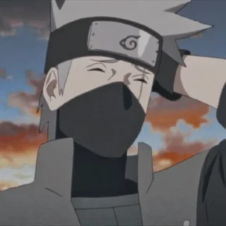 ☺️ emoji Kakashi Telegram sticker 14 of 16