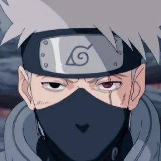 😠 emoji Kakashi Telegram sticker 13 of 16