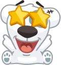 Sticker from Dog