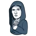 🌹 emoji Famous Characters Telegram sticker 20 of 119
