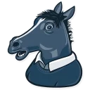 🐴 emoji Famous Characters Telegram sticker 12 of 119