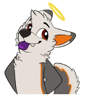 😇 emoji Spirit Telegram sticker 7 of 119