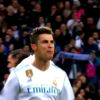 🐐 emoji ২ Cristiano Ronaldo ⌈@iStickerLand⌋ Telegram sticker 15 of 120