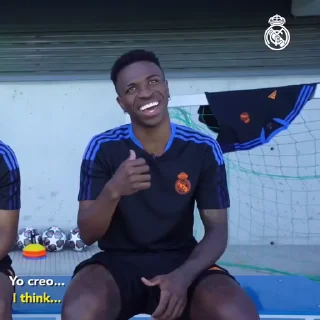 🤍 emoji ২ Vinícius Júnior
⌈@iStickerLand⌋ Telegram sticker 12 of 50