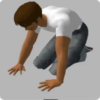 🧎 emoji Move Now Telegram sticker 7 of 17