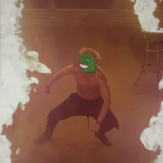 🔥 emoji `BOMB PEPE BOMB @KTPACK ~ Telegram sticker 21 of 23