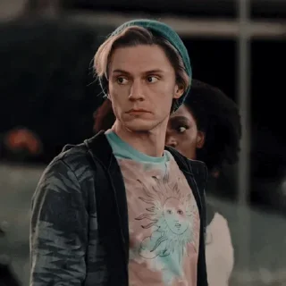 😐 emoji 'Evan Peters | @iStickerLand, Telegram sticker 7 of 86
