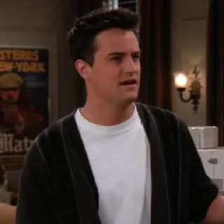 ☁️ emoji Chandler Bing ; @icarusfalls Telegram sticker 16 of 39