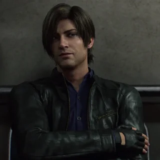 🧬 emoji Leon Kennedy [@TodorokiShouto] Telegram sticker 12 of 45