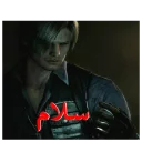 Sticker from Leon s kennedy