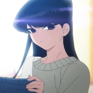 🔮 emoji Komi Shouko @StickersofAnime Telegram sticker 24 of 105