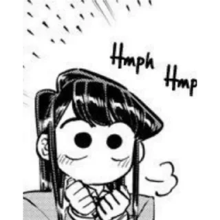 🪙 emoji ⁸Komi Shouko⁹⁹ @kardiologDrH Telegram sticker 3 of 94