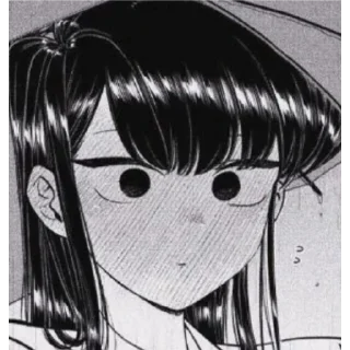 🪙 emoji ⁸Komi Shouko⁹⁹ @kardiologDrH Telegram sticker 19 of 94