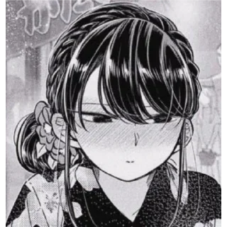 🪙 emoji ⁸Komi Shouko⁹⁹ @kardiologDrH Telegram sticker 20 of 94