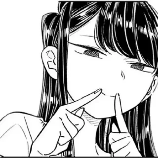 🪙 emoji ⁸Komi Shouko⁹⁹ @kardiologDrH Telegram sticker 18 of 94