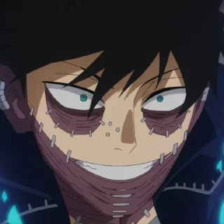 😈 emoji Dabi @StickersofAnime Telegram sticker 17 of 19
