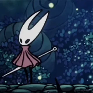 Sticker from Hollow Knight