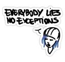 😒 emoji Life Is Strange Telegram sticker 14 of 36