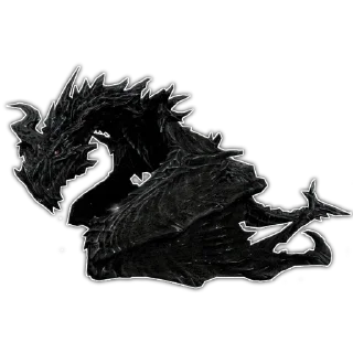 Sticker from Skyrim Italia