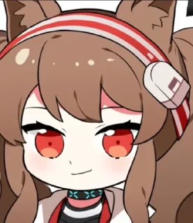 😏 emoji Arknights Telegram sticker 17 of 120