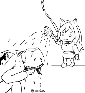 🚿 emoji Arknights Telegram sticker 22 of 120