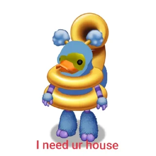 🏠 emoji Duck lala land Telegram sticker 8 of 60