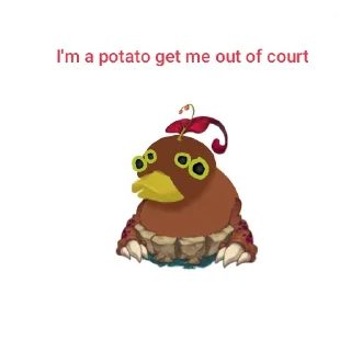 🥔 emoji Duck lala land Telegram sticker 14 of 60