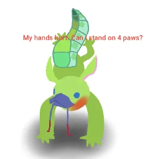 👾 emoji Duck lala land Telegram sticker 18 of 60