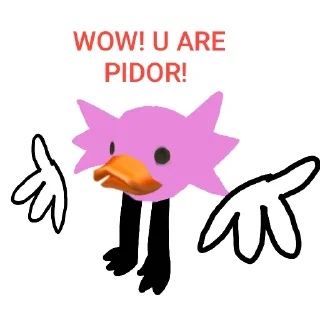👏 emoji Duck lala land Telegram sticker 20 of 60
