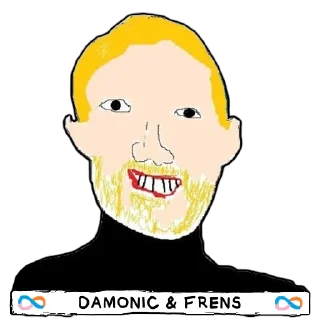 Sticker from Damonic&frens