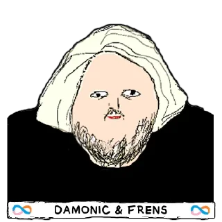 Sticker from Damonic&frens