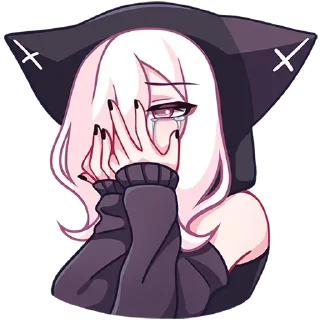 😭 emoji КатШи без надписей Telegram sticker 18 of 48
