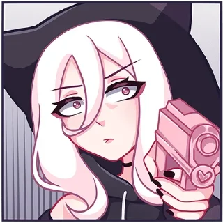 🔫 emoji КатШи без надписей Telegram sticker 10 of 48