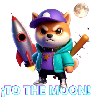 🚀 emoji Wif Inu Telegram sticker 16 of 31