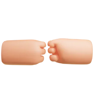 👊 emoji cute hands Telegram sticker 7 of 11
