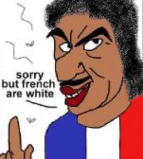 Sticker from we are whites