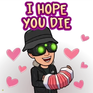 🌟 emoji fuck you everyone Telegram sticker 12 of 120
