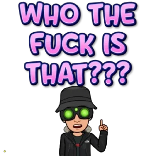 🌟 emoji fuck you everyone Telegram sticker 6 of 120