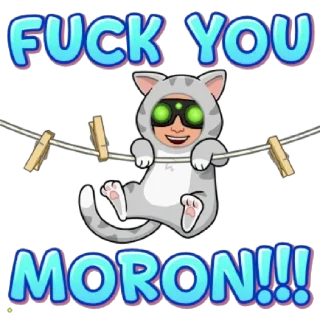 🌟 emoji fuck you everyone Telegram sticker 2 of 120