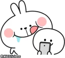 📱 emoji @MHStickers Spoiled Rabbit Plump Telegram sticker 12 of 41